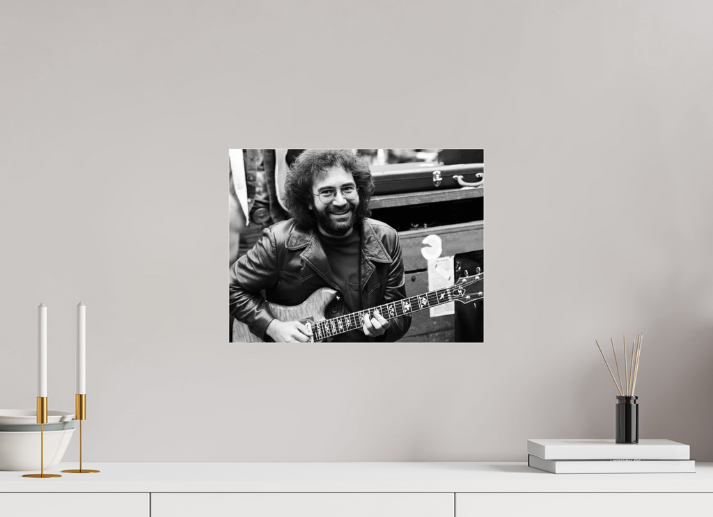 15.8 x 12″, Complete Jerry Garcia, Golden Gate Park, San Francisco 1974.