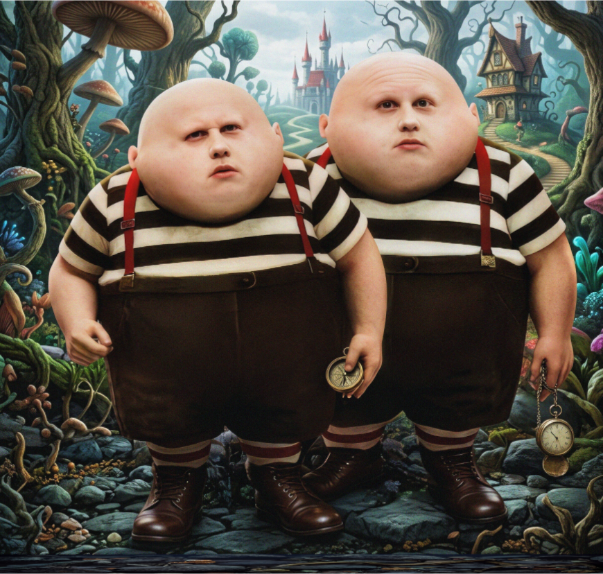 Main image Tweedeldee & Tweedeldumb