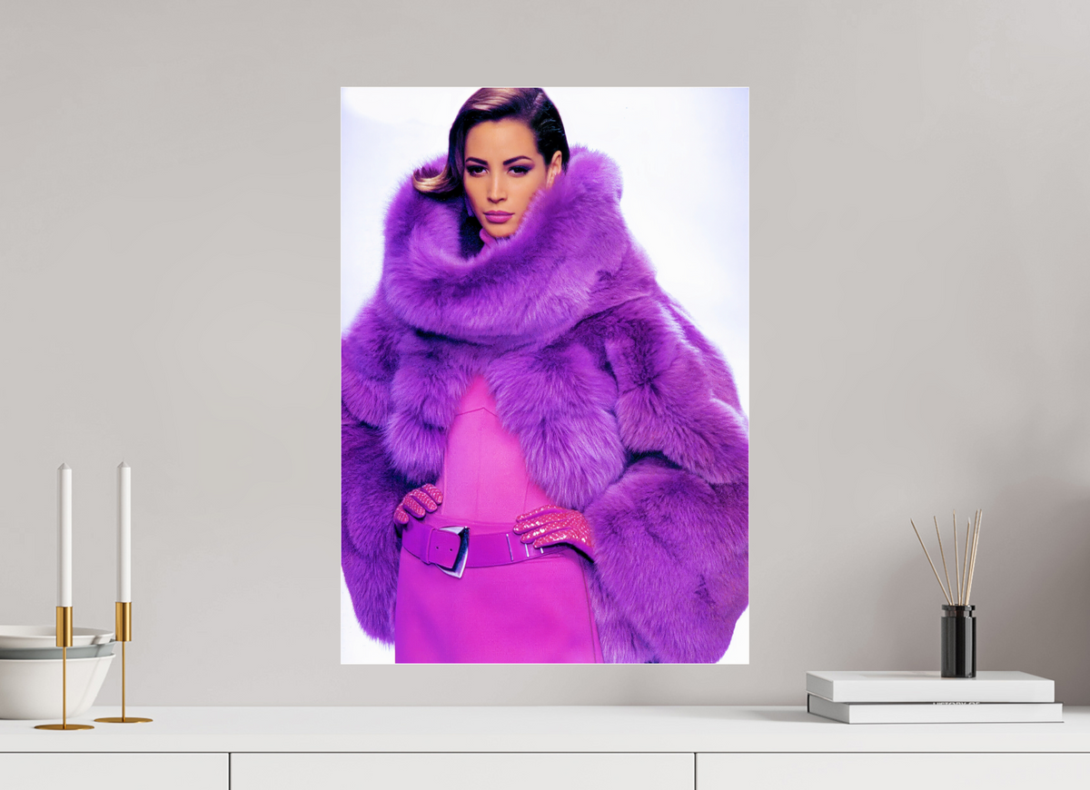 ISO A2 (42 x 59,4 cm), Complete Claude Montana A/A Haute Coutre, Christy Turlington, Paris 1992