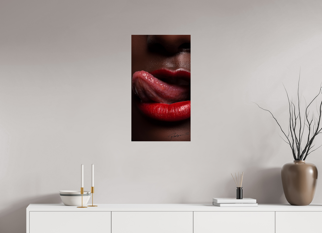 16 x 28.8″, Complete Roberto Rabanne, Lips, New York 2006