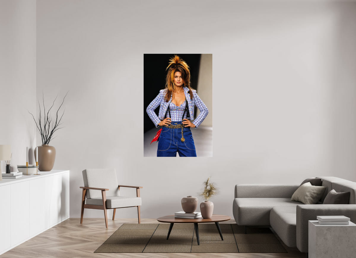 40 x 60″, Complete Chanel S/S Cindy Crawford, Paris 1994