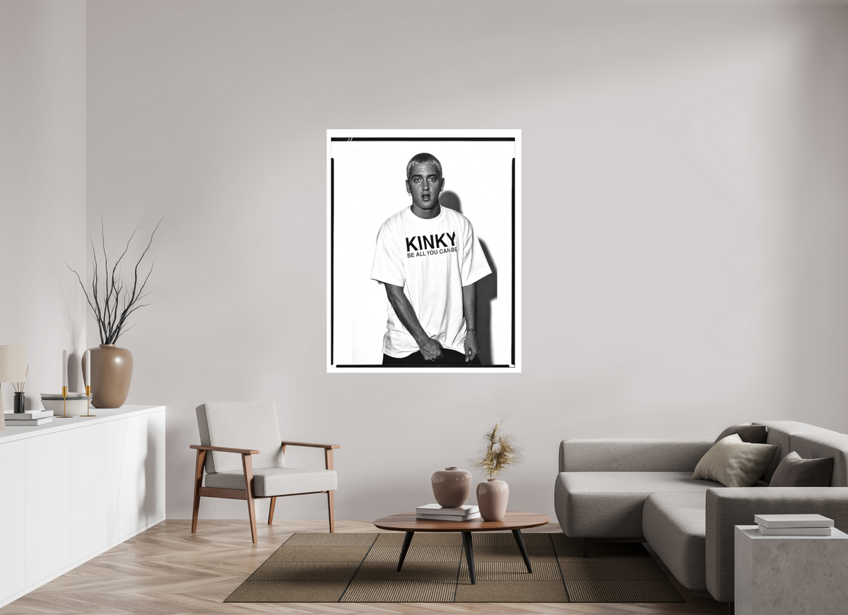 47 x 58.9″, WW CANVAS Eminem, Los Angeles 1999