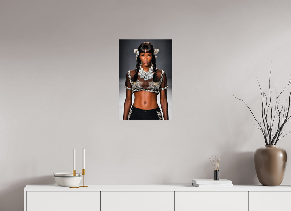 16 x 24″, Complete Anna Sui, S/S Naomi Campbell, New York 1997