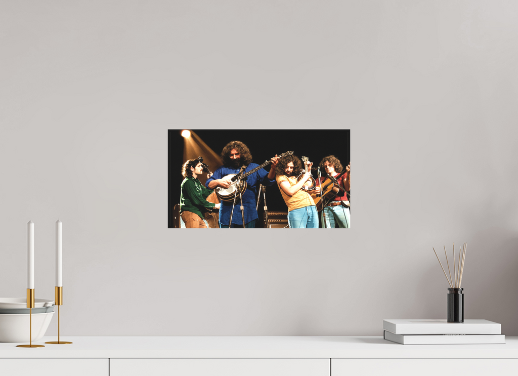 15.1 x 8″, WW CANVAS Old & in the Way, The Boarding House, San Francisco