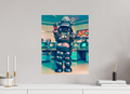 16 x 20.2″, WW ALUM Robbie The Robot