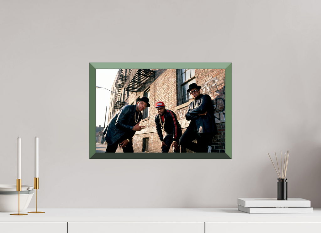 18.2 x 12″, WW FRAME PRINT Run DMC, New York 1983
