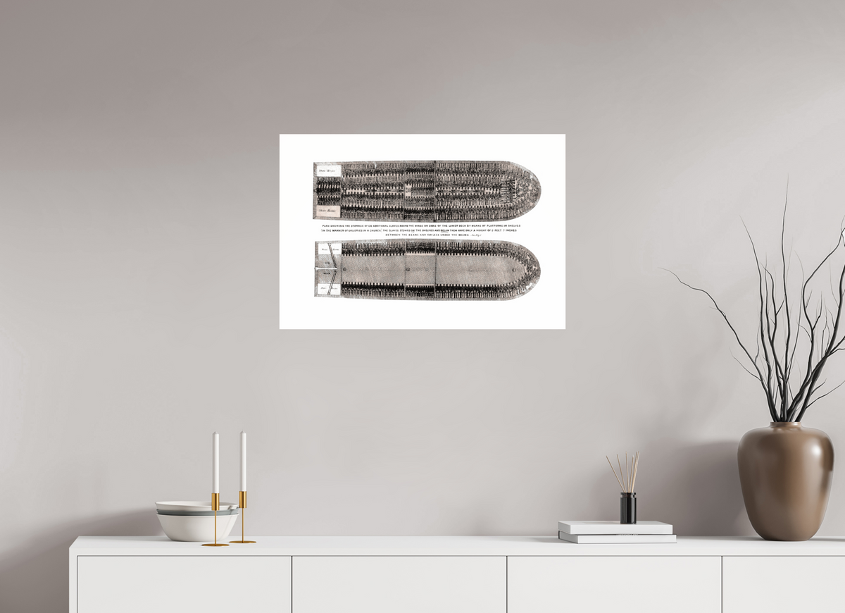 29.3 x 20″, Photo Print Under Acrylic Glass The Middle Passage, 1999