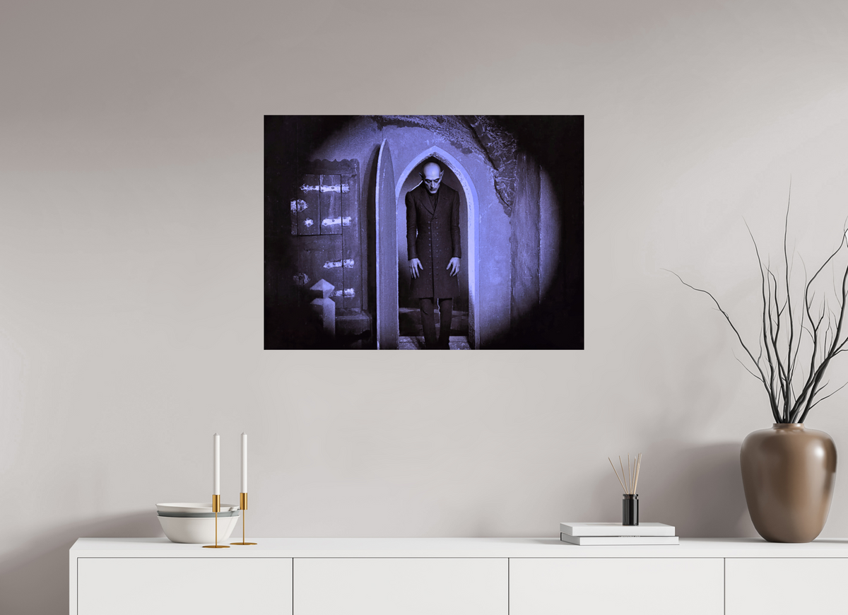 32.8 x 24″, WW ALUM Nosferatu awaits