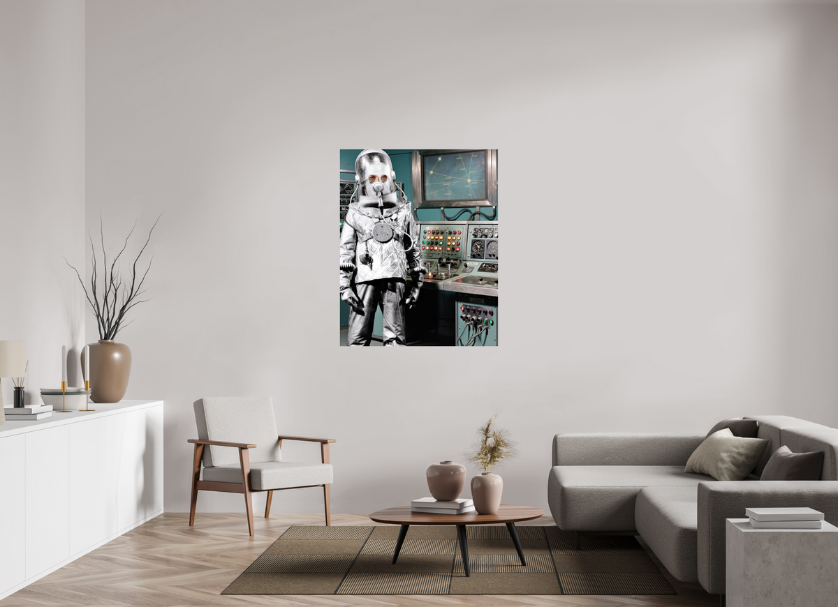 39 x 48.7″, WW ALUM Robot Atomic Laboratory