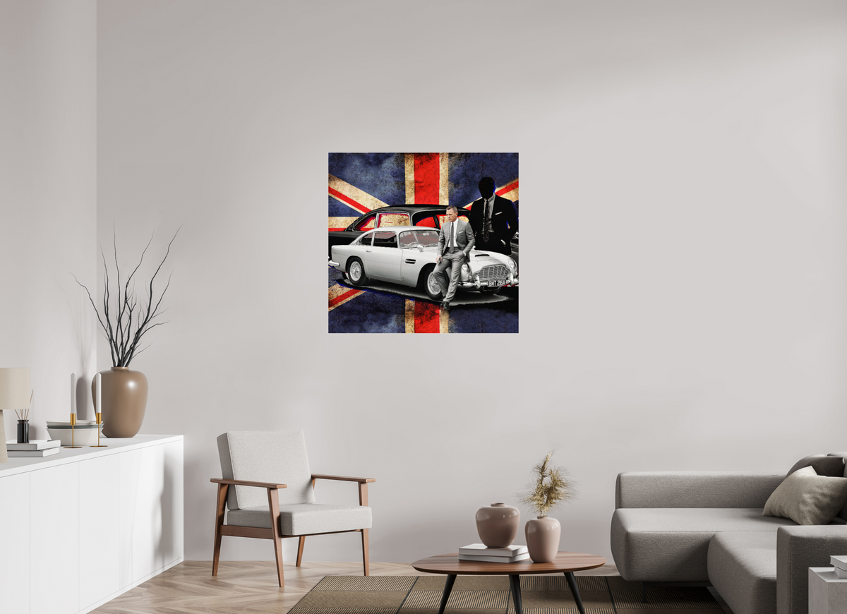 36.9 x 35″, Complete Francesca Gerardi, Bond, James Bond