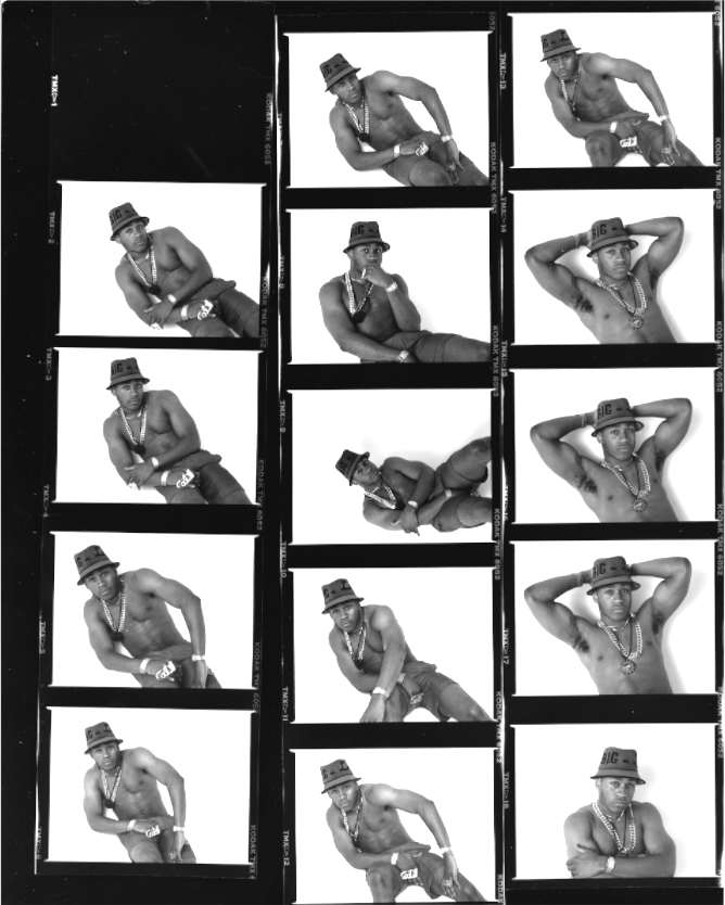 Main image LL Cool J, New York proof sheet 1989