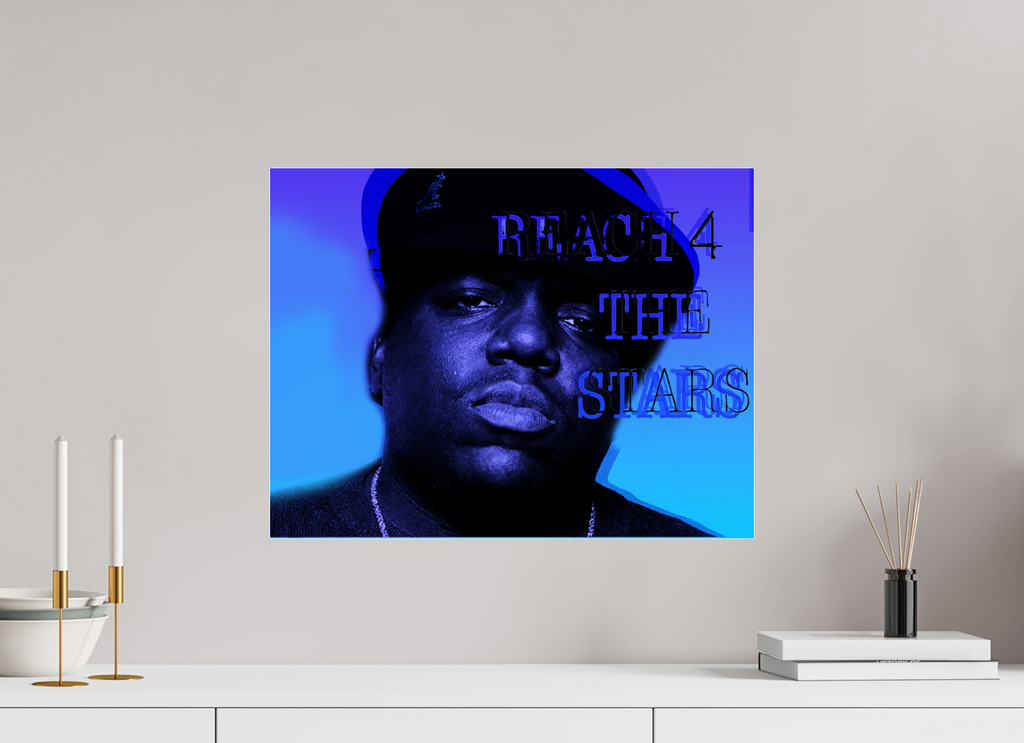 20.9 x 16″, Complete Biggie Smalls Reach 4 The Stars