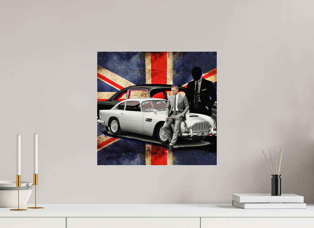 16.9 x 16″, Complete Francesca Gerardi, Bond, James Bond