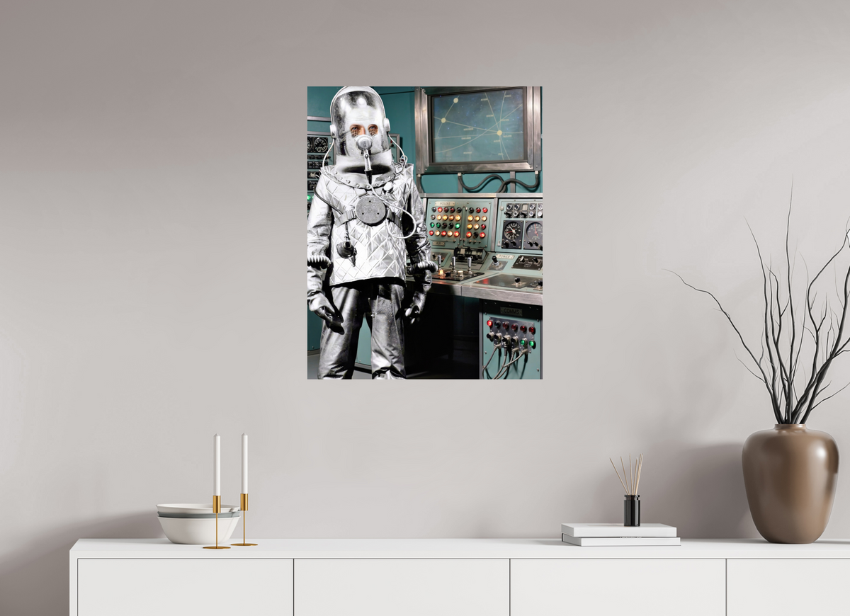 24 x 29.9″, WW ALUM Robot Atomic Laboratory