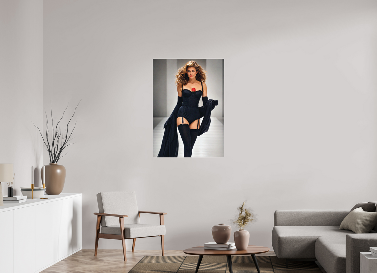 31 x 43″, Complete Dolce & Gabanna S/S Cindy Crawford, Milano 1992