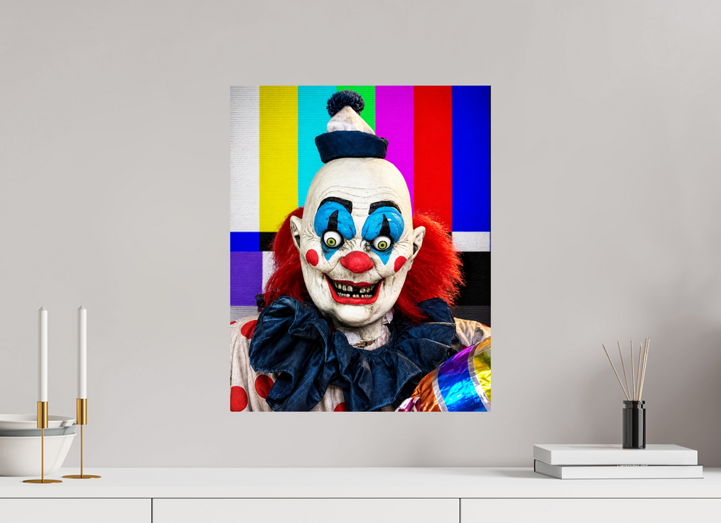 16 x 20″, WW ALUM Francesca Gerardi, TV Clown