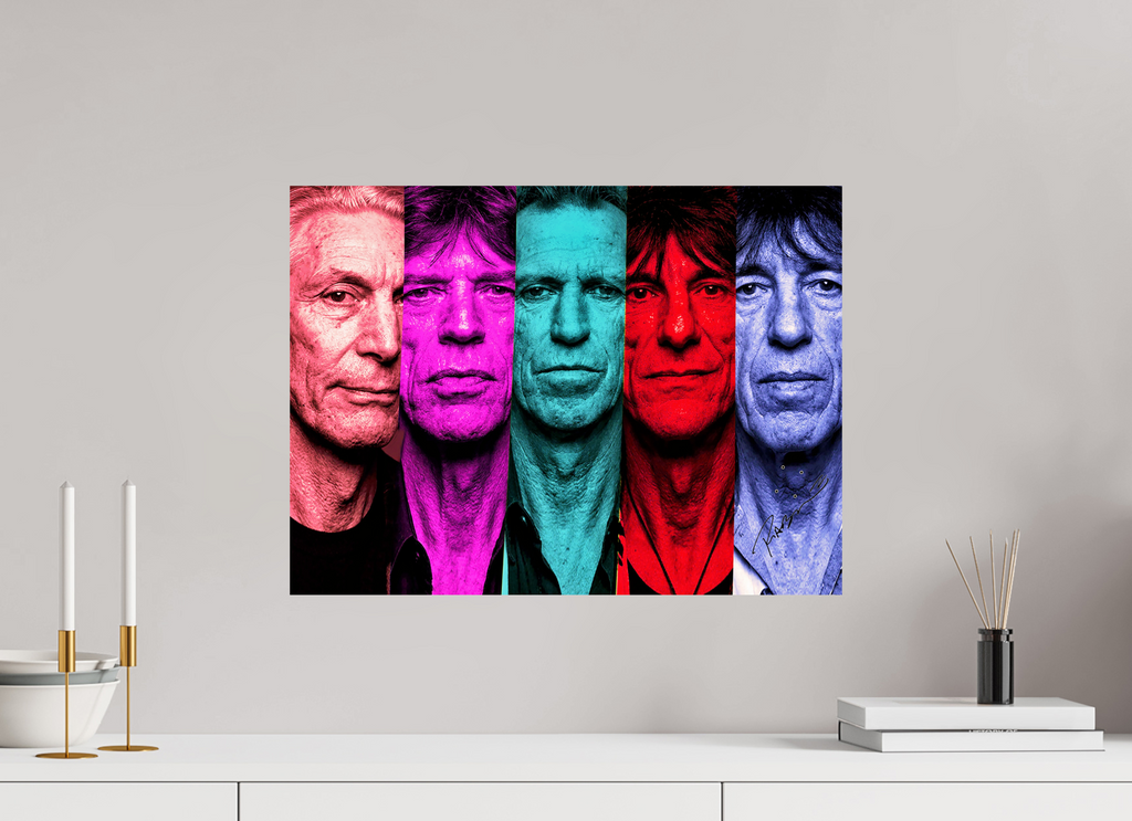 21.6 x 16″, WW ALUM Rolling Stones X5