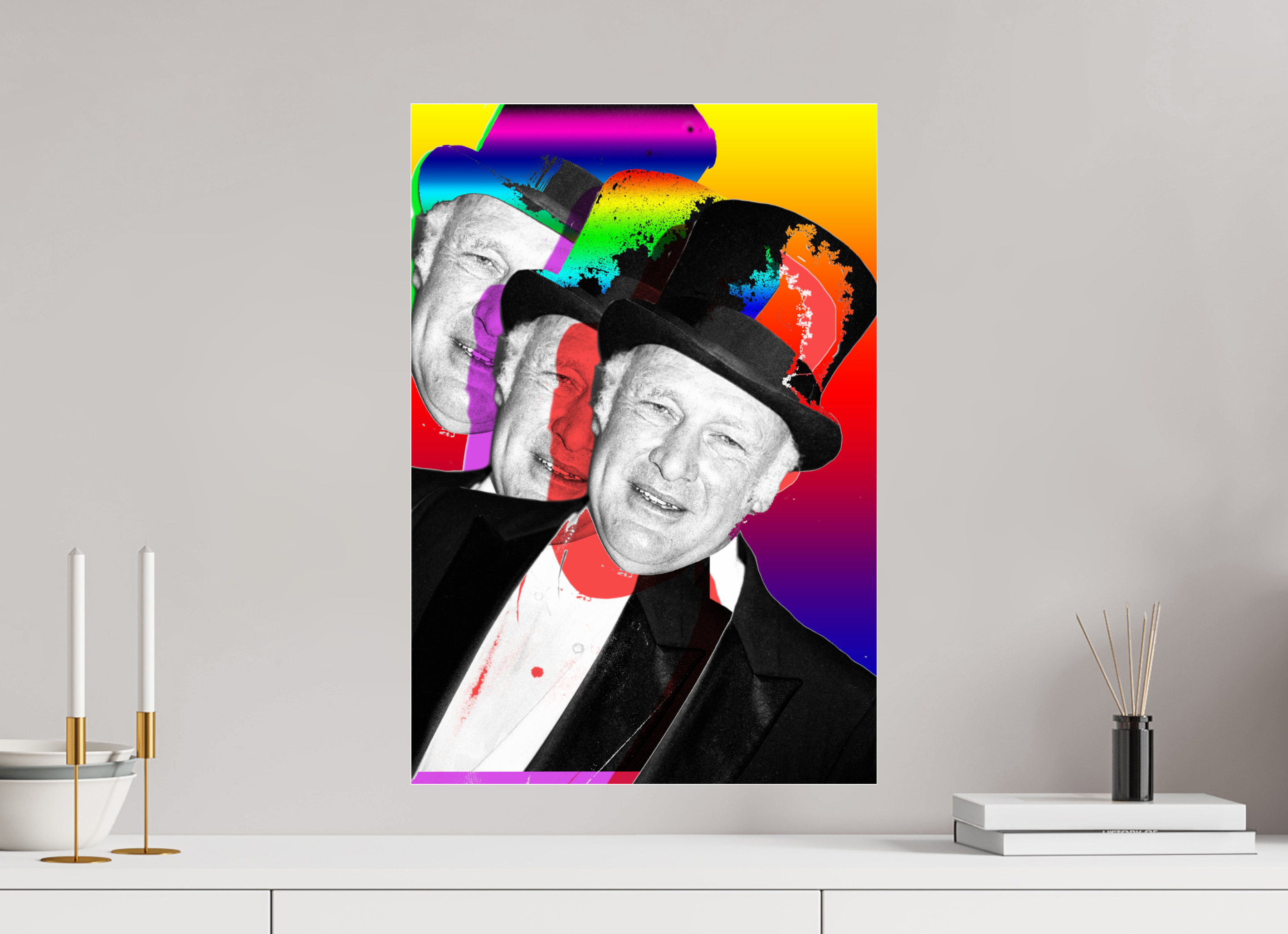 16 x 23.3″, Complete Roberto Rabanne, Ken Kesey, Prankster-in-Chief!