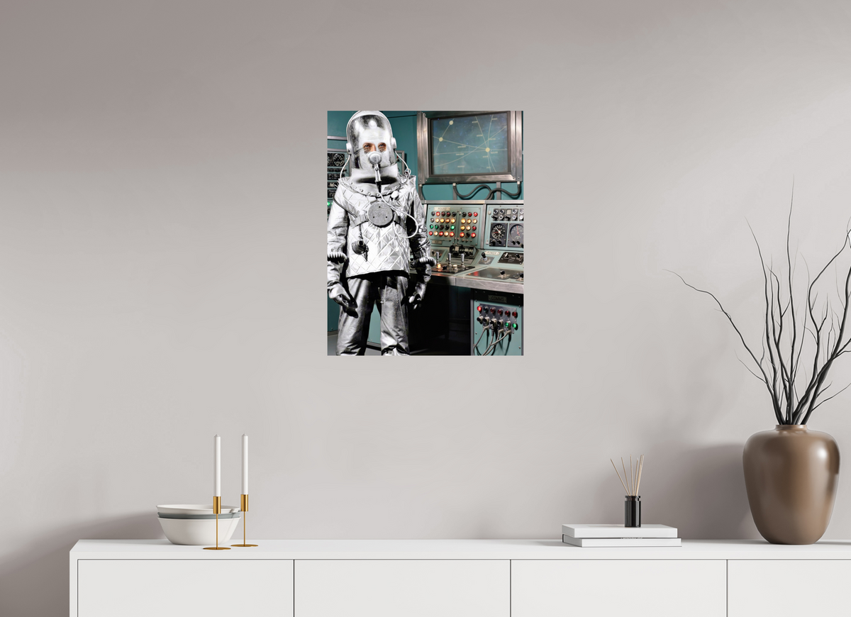 20 x 25″, WW ALUM Robot Atomic Laboratory