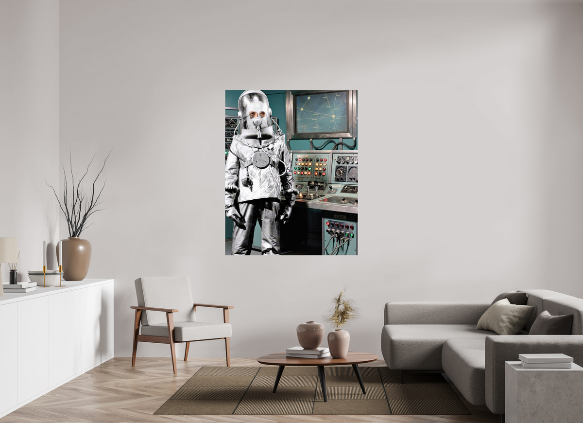 47 x 58.6″, WW ALUM Robot Atomic Laboratory