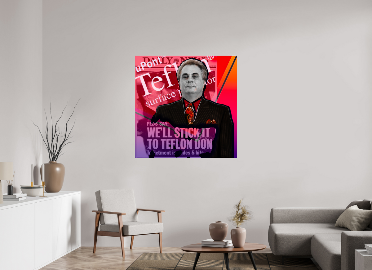 45 x 45″, Complete The Teflon Don, New York 1999