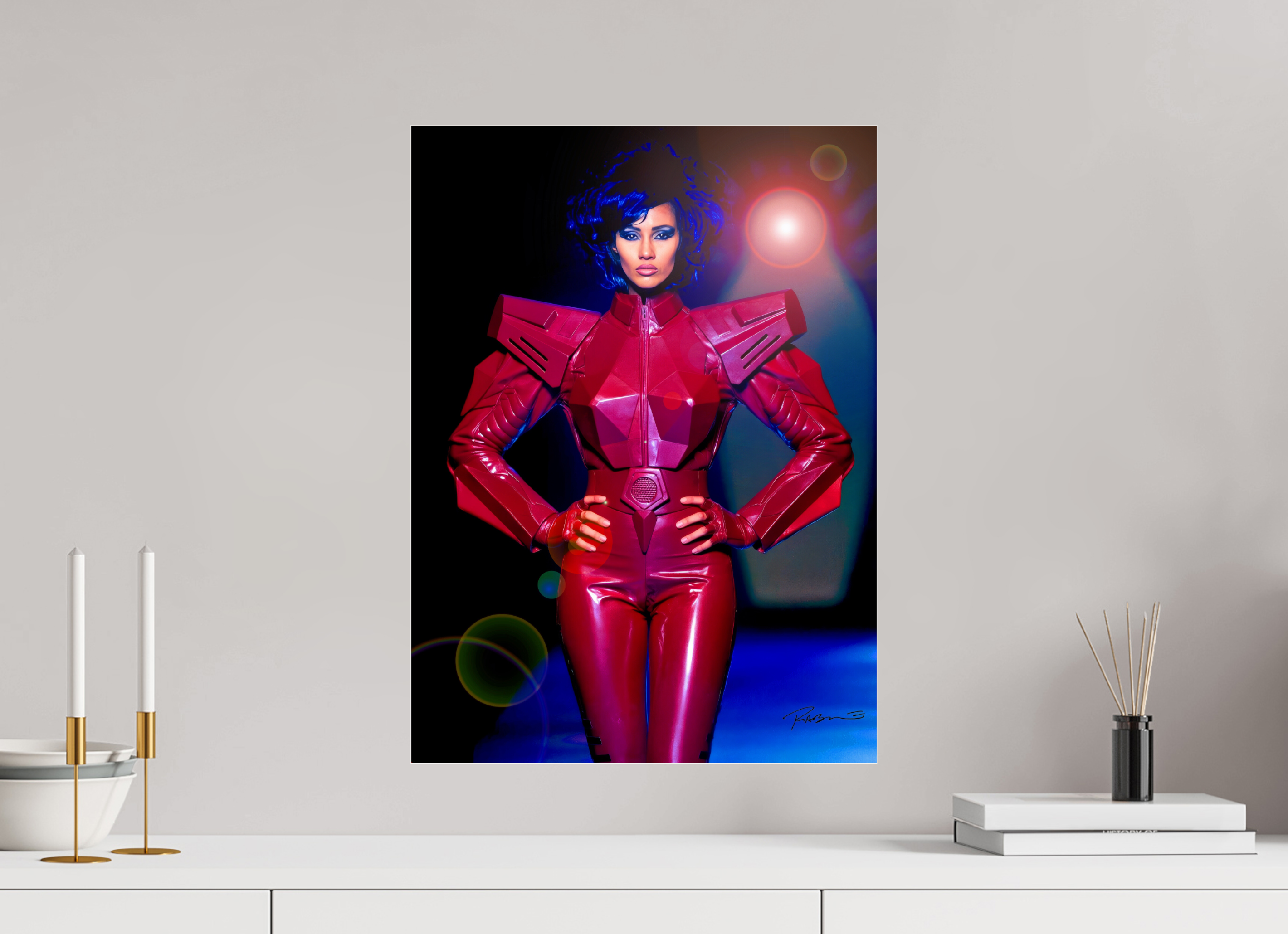 16 x 21.9″, Complete Transformer Haute Couture, Paris 1995