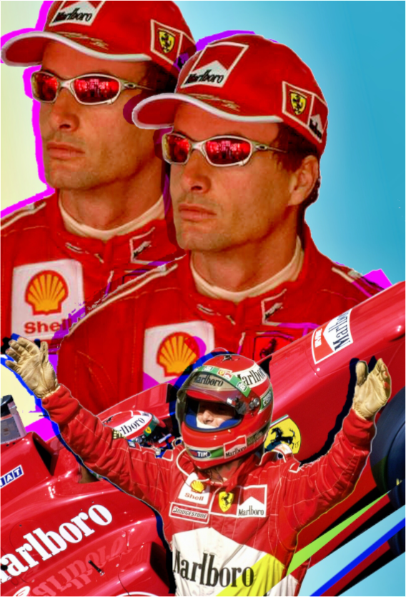 Main image Roberto Rabanne, Eddie Irvine 1999