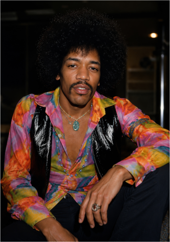 Main image Jimi Hendrix, New York 1968
