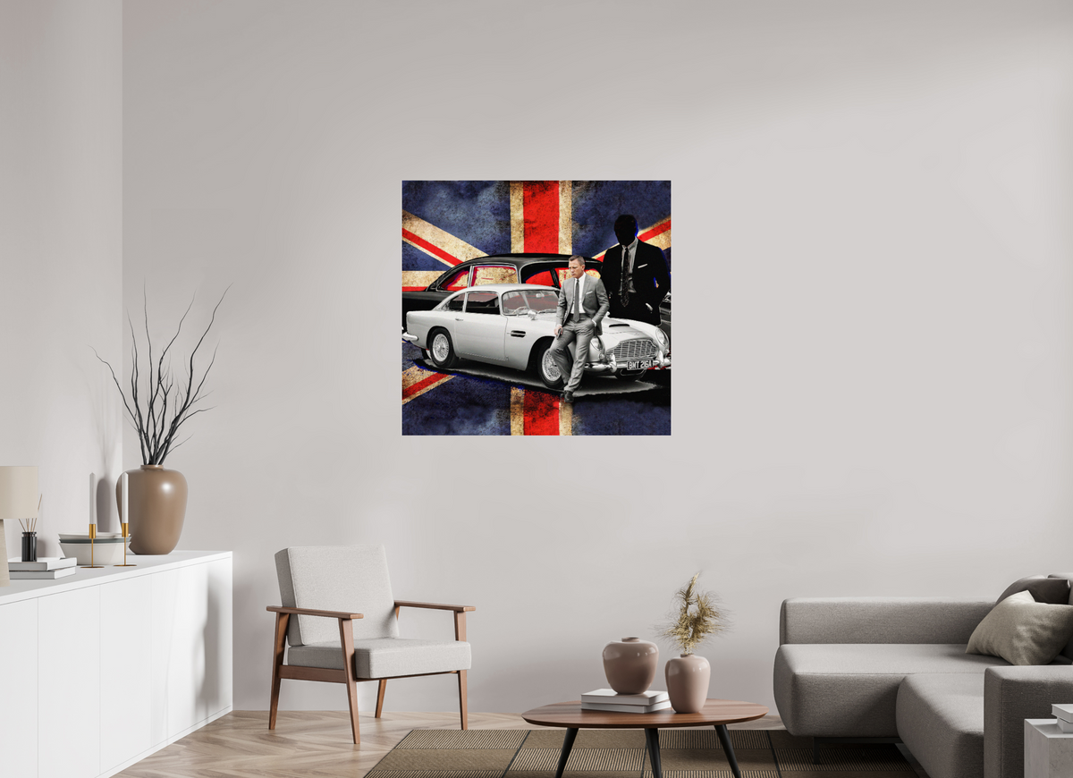 41.1 x 39″, Complete Francesca Gerardi, Bond, James Bond