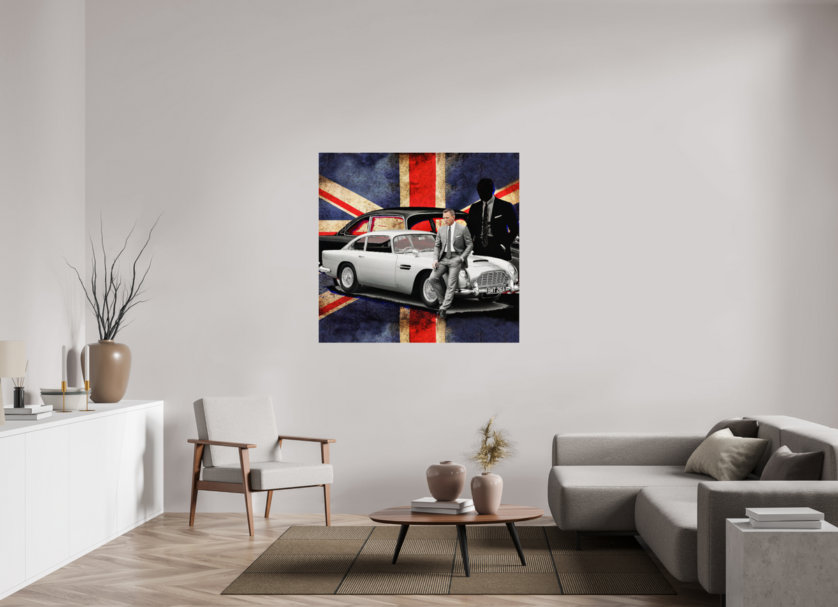 49.5 x 47″, Complete Francesca Gerardi, Bond, James Bond
