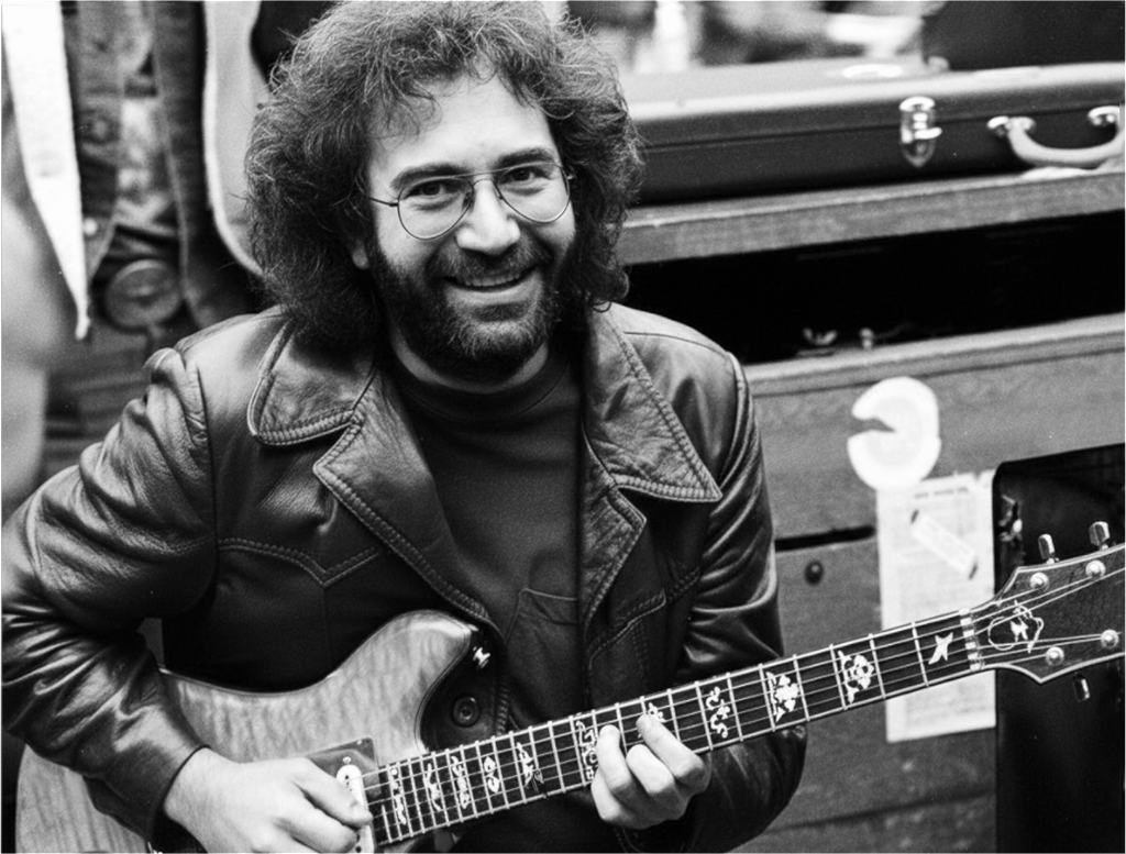 Main image Jerry Garcia, Golden Gate Park, San Francisco 1974.