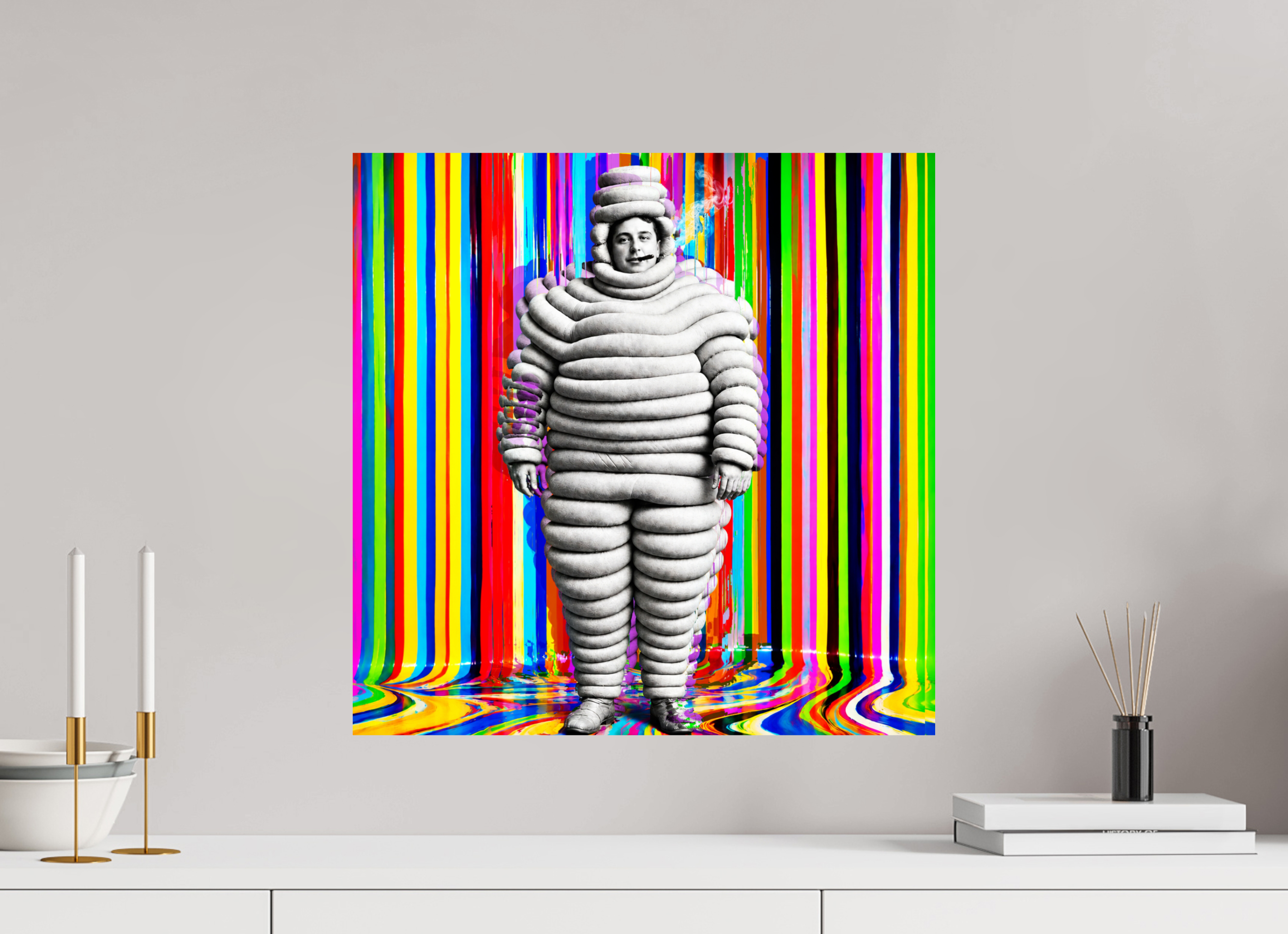 20 x 20″, WW ALUM Francesca Girardi, Bibendum