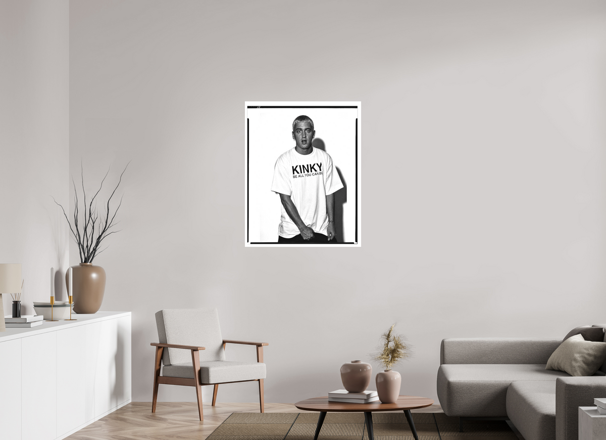 31 x 38.9″, WW CANVAS Eminem, Los Angeles 1999