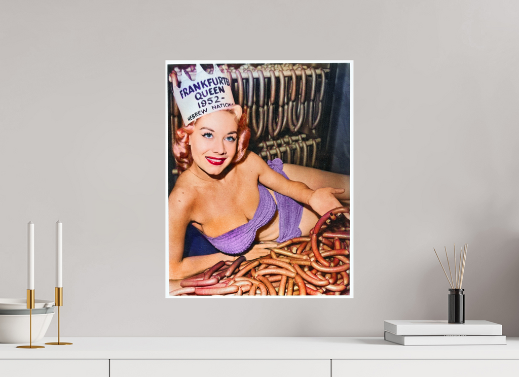 16 x 20.2″, Complete Francesca Gerardi, 1952 Frankfurter Queen