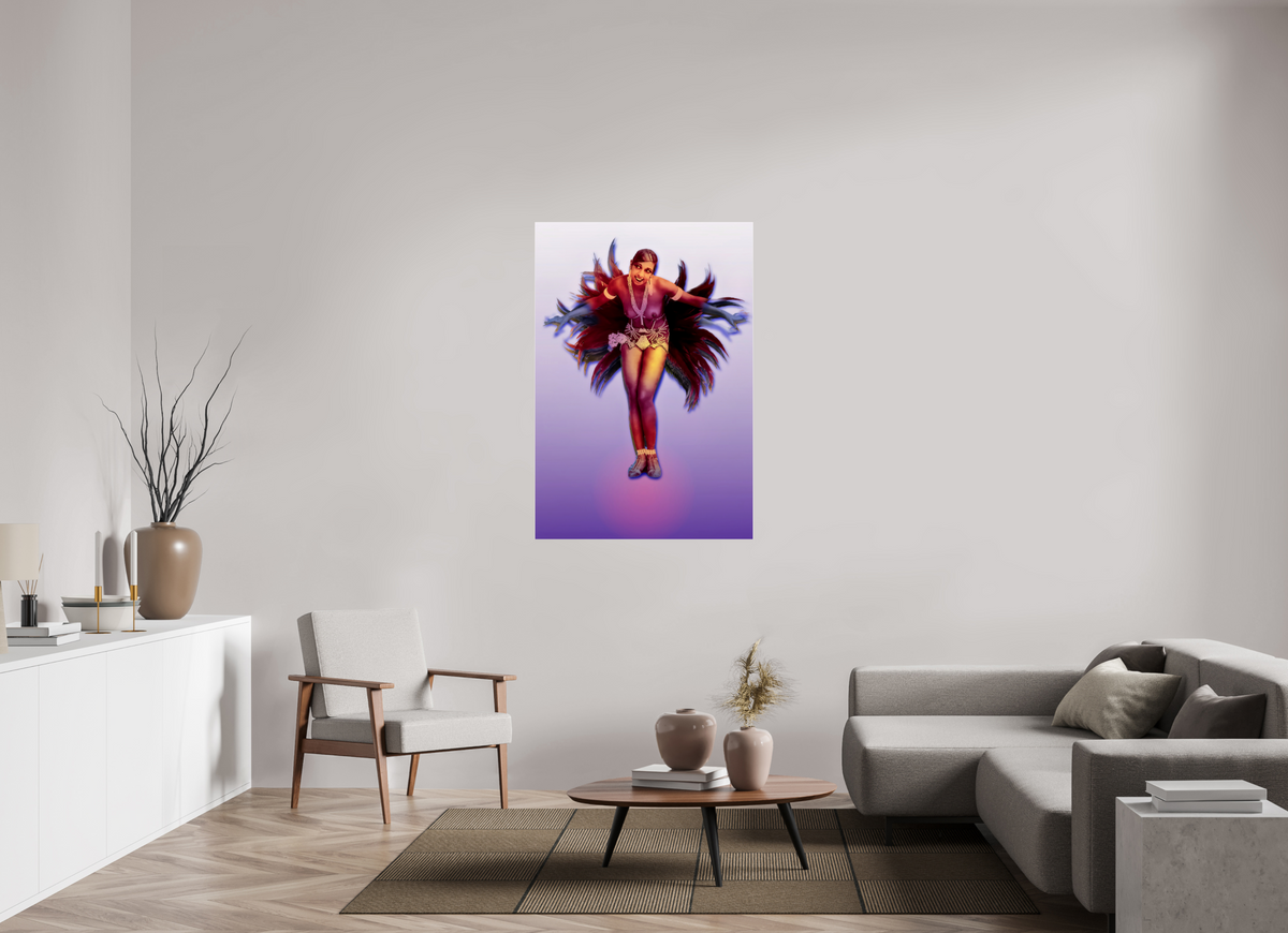 35 x 51″, Complete Francesca G, Josephine Baker