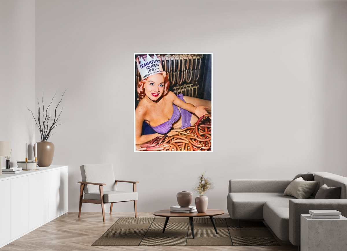 47 x 59.3″, Complete Francesca Gerardi, 1952 Frankfurter Queen